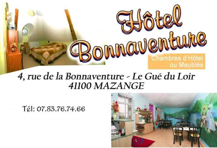 Hotel De La Bonnaventure Mazange Zewnętrze zdjęcie